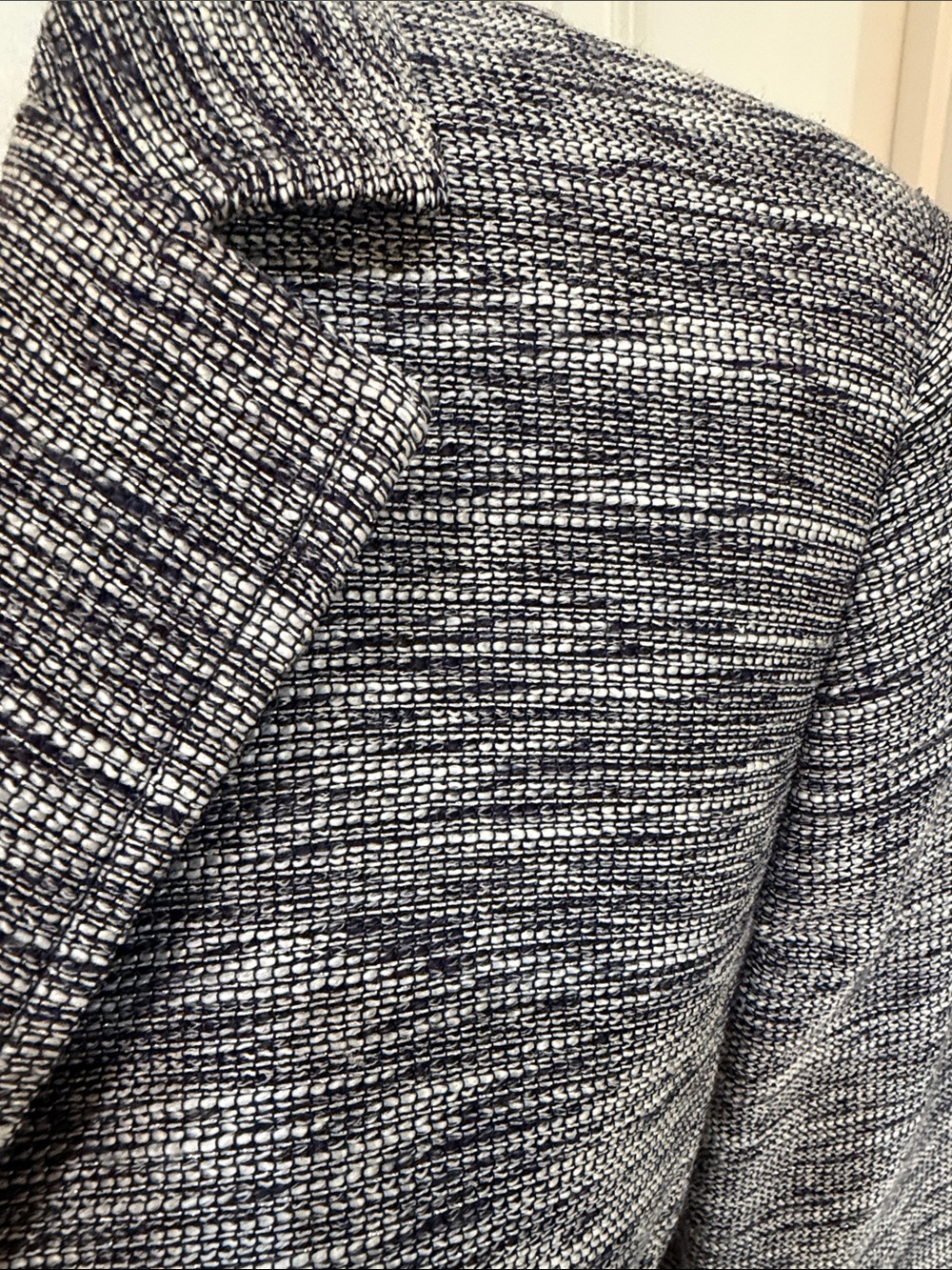 Jones New York Gray Professional Office Blazer Jacket Executive - Picture 3 of 4